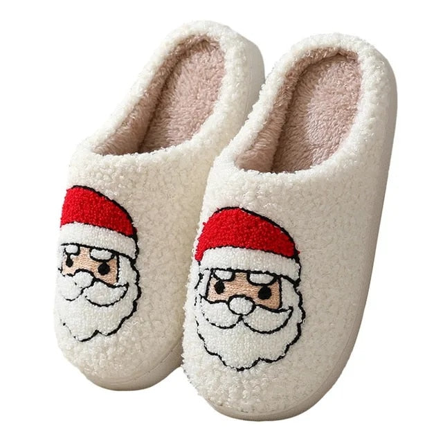 chaussons rigolos pere noel