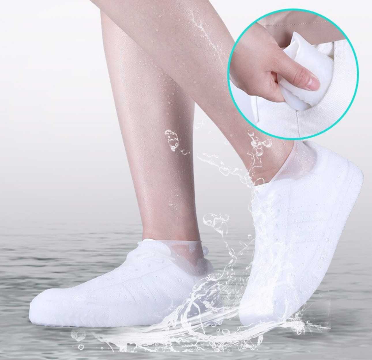 Couvre-chaussures Imperméable - Restez au sec sous la pluie – Clina Pop