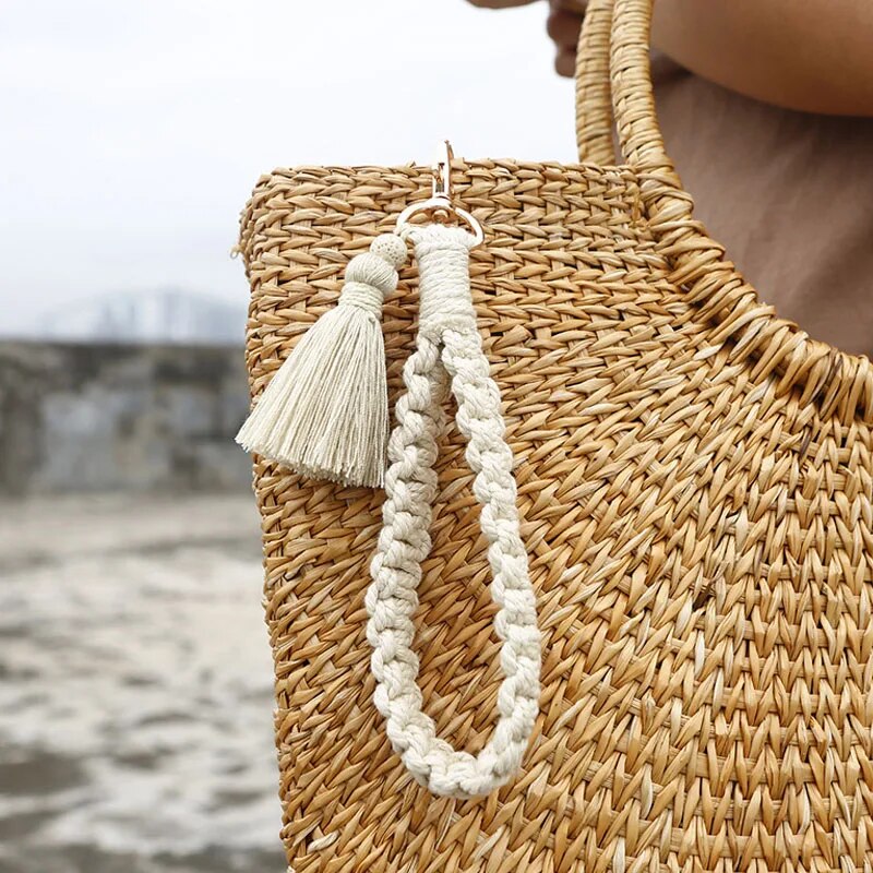 Macrame Key Ring