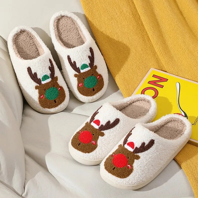 Reindeer Slippers