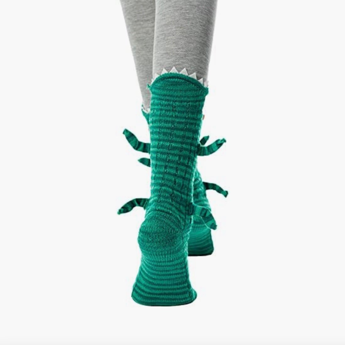 Chaussettes Crocodiles en maille avec dents