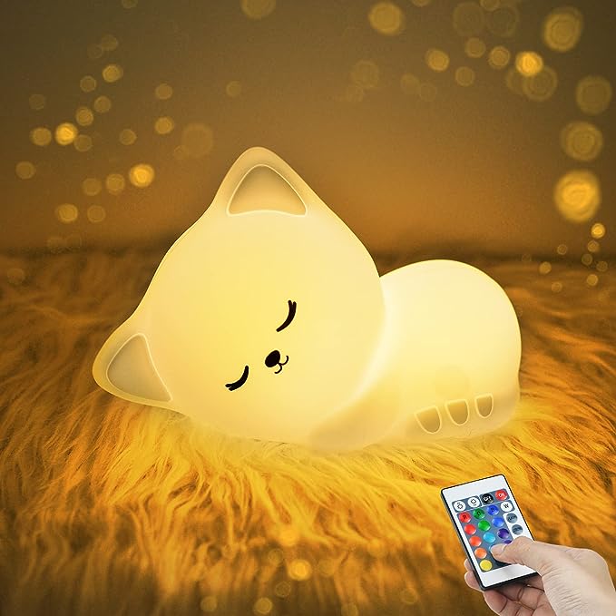 Cat night light